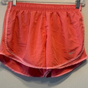 Nike Women's Bright Coral Athletic Shorts